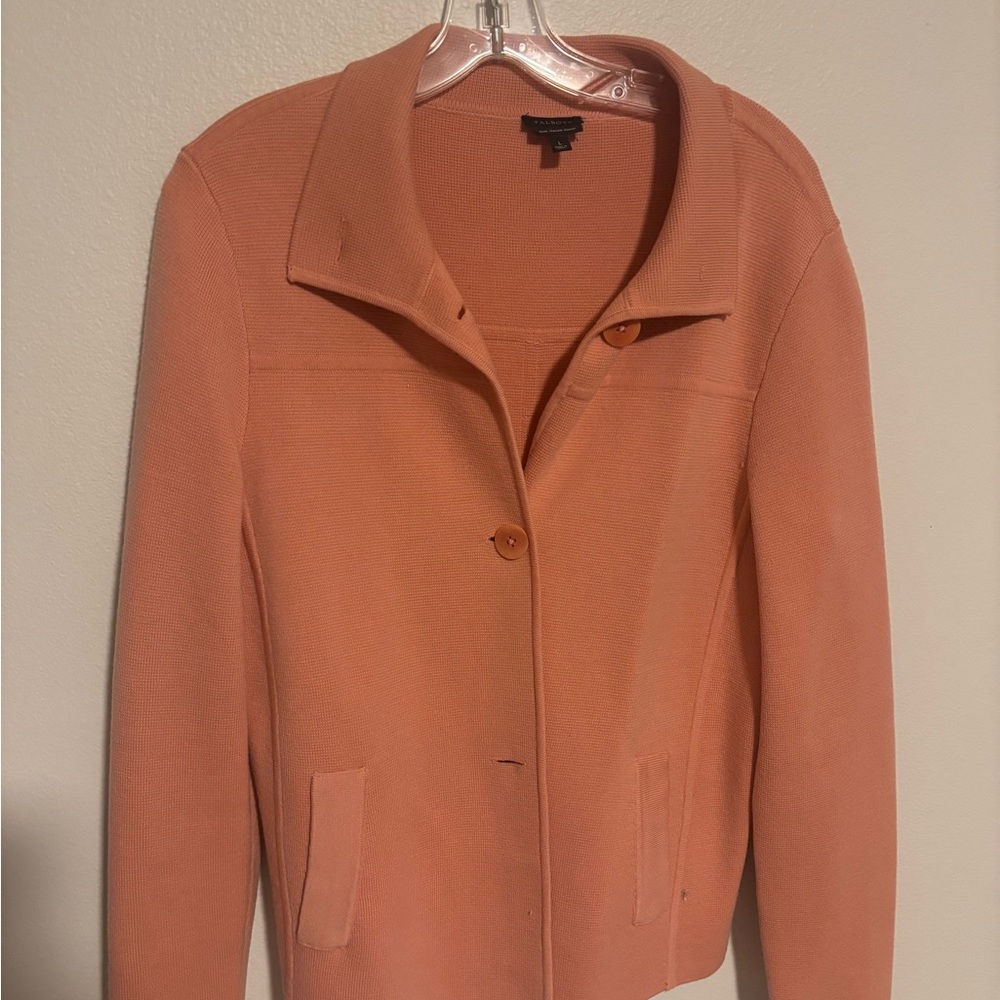 Talbots Women's Peach Blazer
